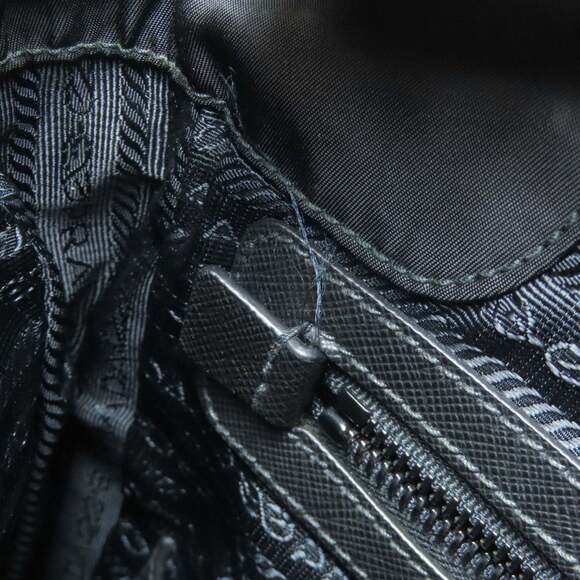 Prada quilted shoulder bag in nylon for women